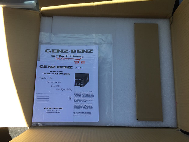 Genz Benz ShuttleMAX 9.2 Black / Silver NOS image 1