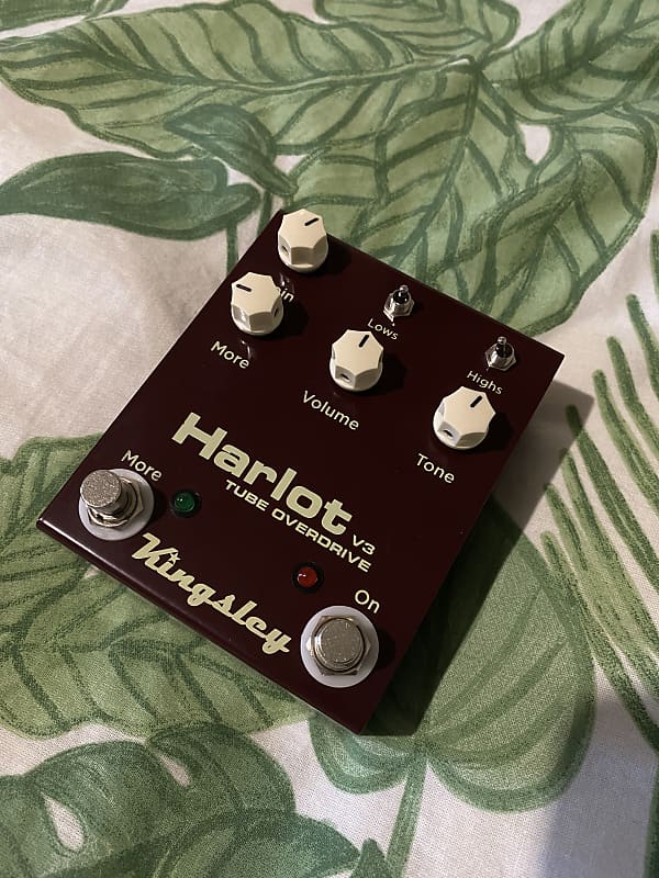 Kingsley Harlot v3 チューブオーバードライブ Kingsley Amplifiers
