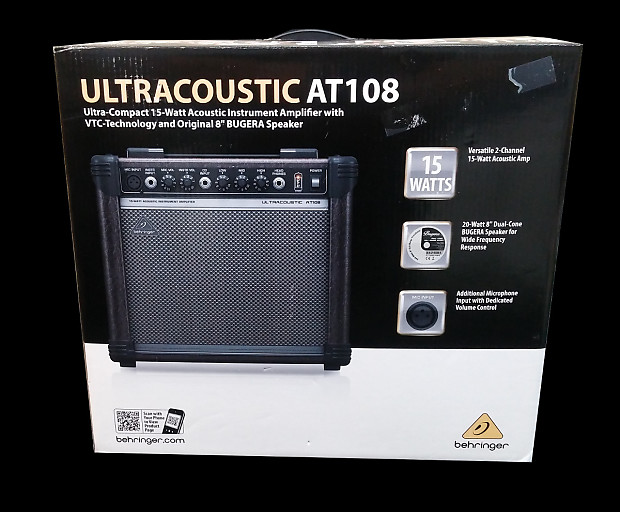 Behringer AT108 Ultracoustic Ampli Guitare Acoustique - Comme Neuf