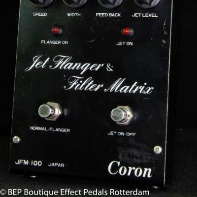 Coron JFM-100 Jet Flanger & Filter Matrix 1981 Japan with SAD1024 Reticon BBD image 4