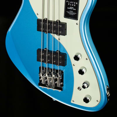 Fender Player Plus Active Meteora Bass Pau Ferro Fingerboard Opal Spark Bass Guitar - MX22013432-8.99 lbs image 8