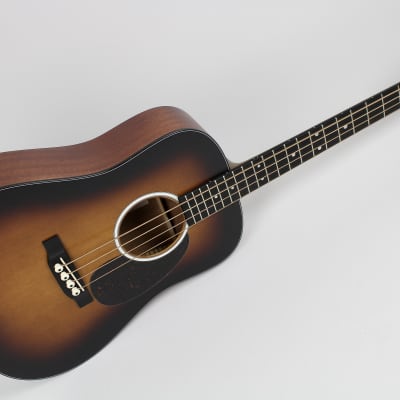 Martin D Jr-10E Acoustic-electric Bass Guitar - Burst 2023 w/Gig Bag (DJR10EBASSBURST01) image 3