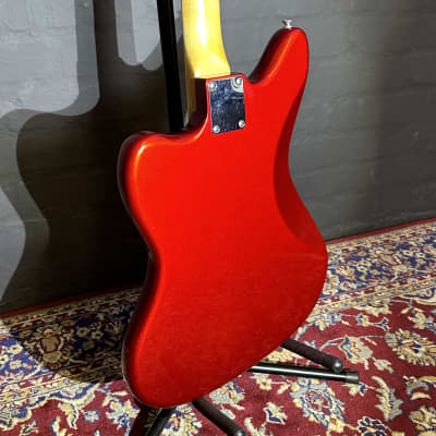 + Video Fender 1965 Candy Apple Red Matching Headstock With Neck Binding Guitarsmith Custom Guitar image 22