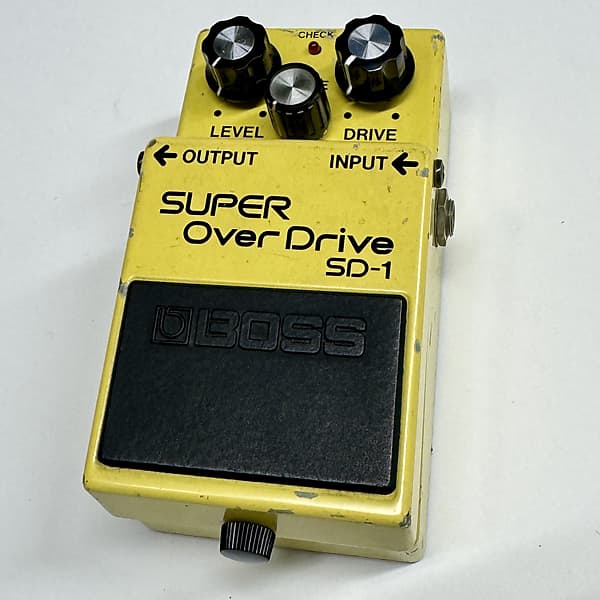 BOSS SD-1 Super Over Drive Made in Japan JRC4558DD [12/01] | Reverb