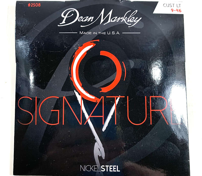 Dean Markley Guitar Strings Electric Signature Nickel Steel Custom Light image 1