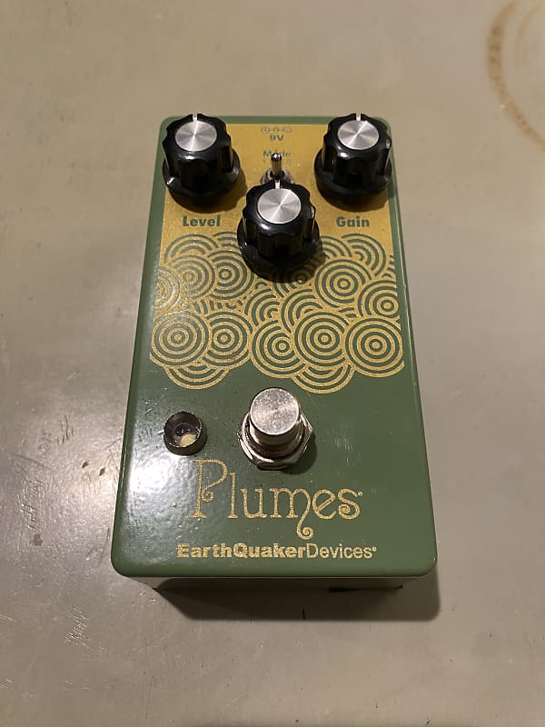 EarthQuaker Devices Plumes Small Signal Shredder Overdrive Pedal