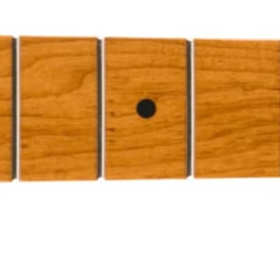 Fender - Roasted Maple Stratocaster Neck, 21 Narrow Tall Frets, 9.5", Maple, C Shape image 1