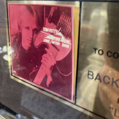 Stan Lynch Tom Petty and The Heartbreakers, RIAA, Long After Dark Gold Record (#19) image 4