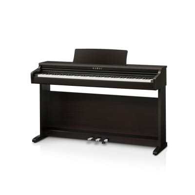 Kawai KDP120 Digital Home Piano - Premium Rosewood  Bluetooth MIDI and USB-MIDI Connectivity image 1