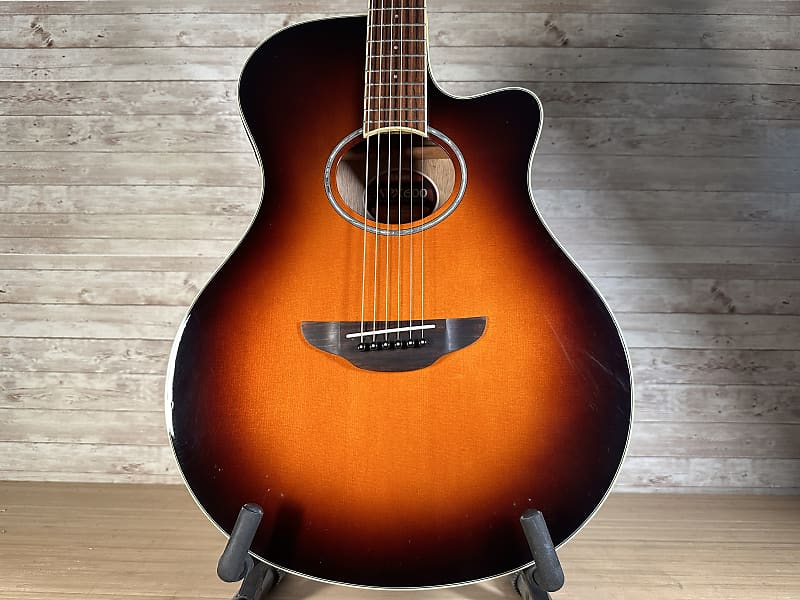 Yamaha APX600 Thinline Acoustic Guitar - Old Violin Sunburst