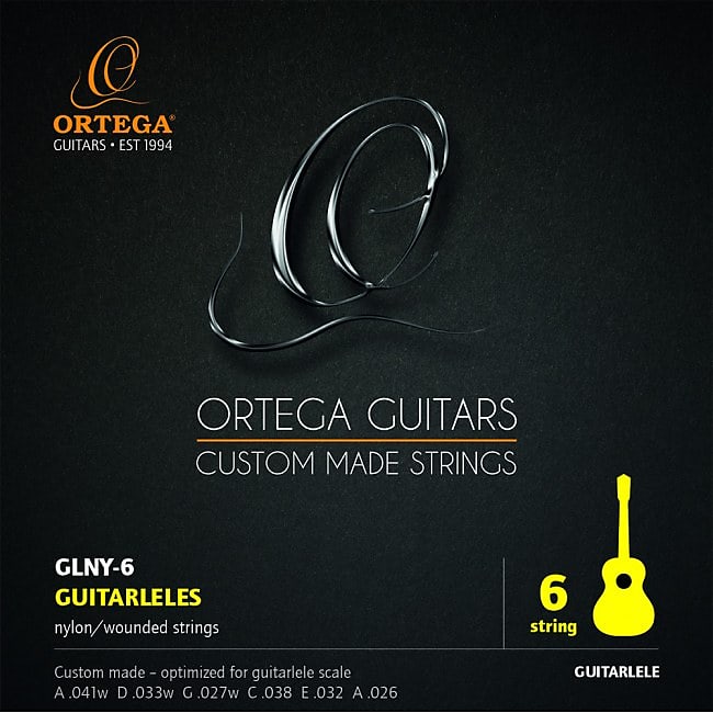 ORTEGA GLNY-6 Custom Guitarleles E1-E6 Saiten für Guitarlele image 1