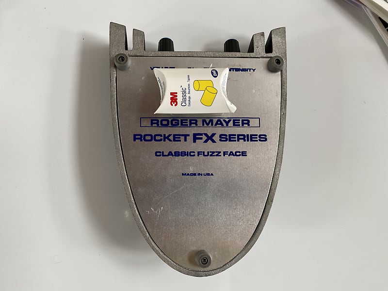 Roger Mayer Rocket FX Series-Classic Fuzz Face-Black Face