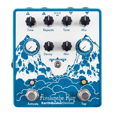 Earthquaker Devices Avalanche Run V2 - Stereo Reverb and Delay with Tap Tempo for sale