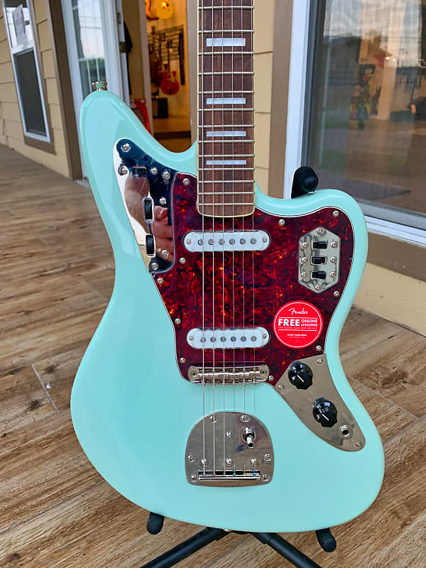 Squier Classic Vibe '70s Jaguar®, Laurel Fingerboard, Surf Green