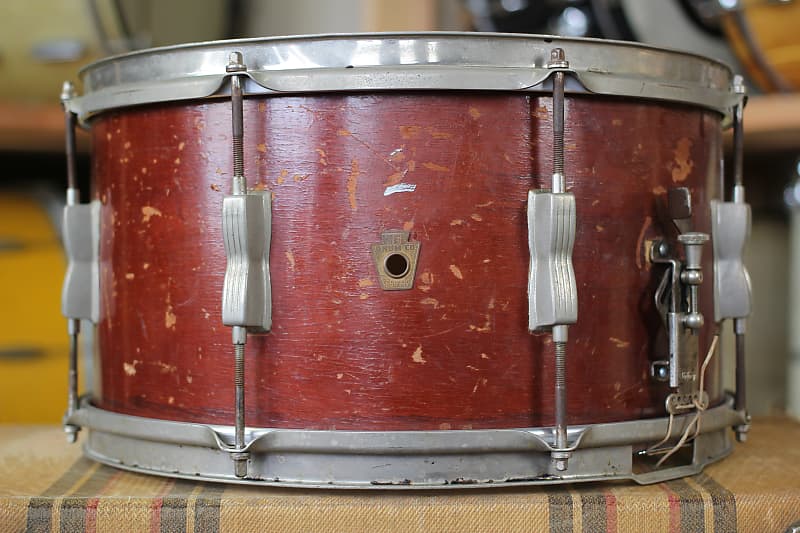 WFL No. 472 Contest Model 8x15" 8-Lug Snare Drum 1948 - 1959 image 1