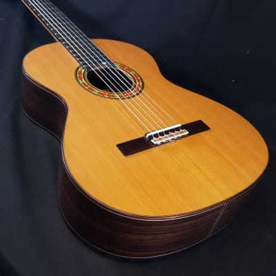 Jose Ramirez Studio 1 C Cedar Top Nylon String Classical Guitar w/ Logo'd Hard Case image 2