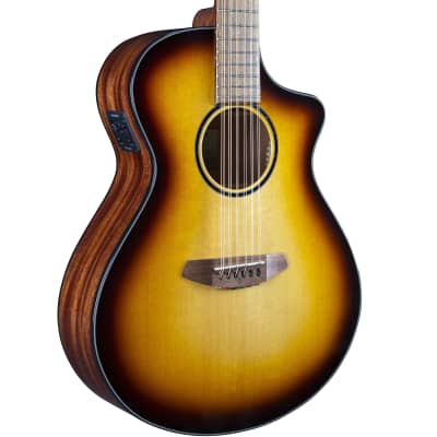 Breedlove Discovery S Concert Edgeburst 12-String CE Sitka Spruce/African Mahogany for sale