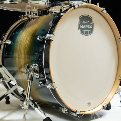 Mapex Armory 6pc Studioease Fast Toms Shell Pack - Rainforest Burst image 3