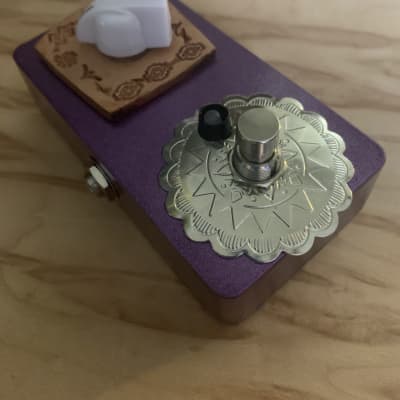 one knob fuzz 3d printed purple image 2