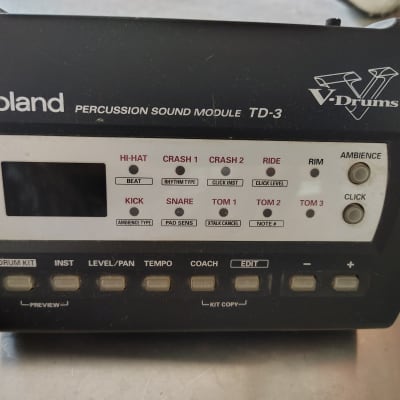 Roland TD-3 Percussion Sound Module - Black