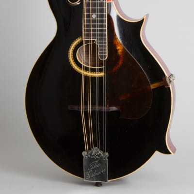 Gibson  F-2 Carved Top Mandolin (1912), ser. #16835, original black hard shell case. image 3