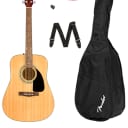 Pre-Owned Fender FA-115 Dreadnought Acoustic Guitar Pack w/ Gig Bag , Natural