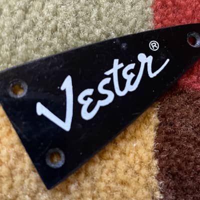 Vester Stage series bass truss rod cover (and OPR 935) for sale