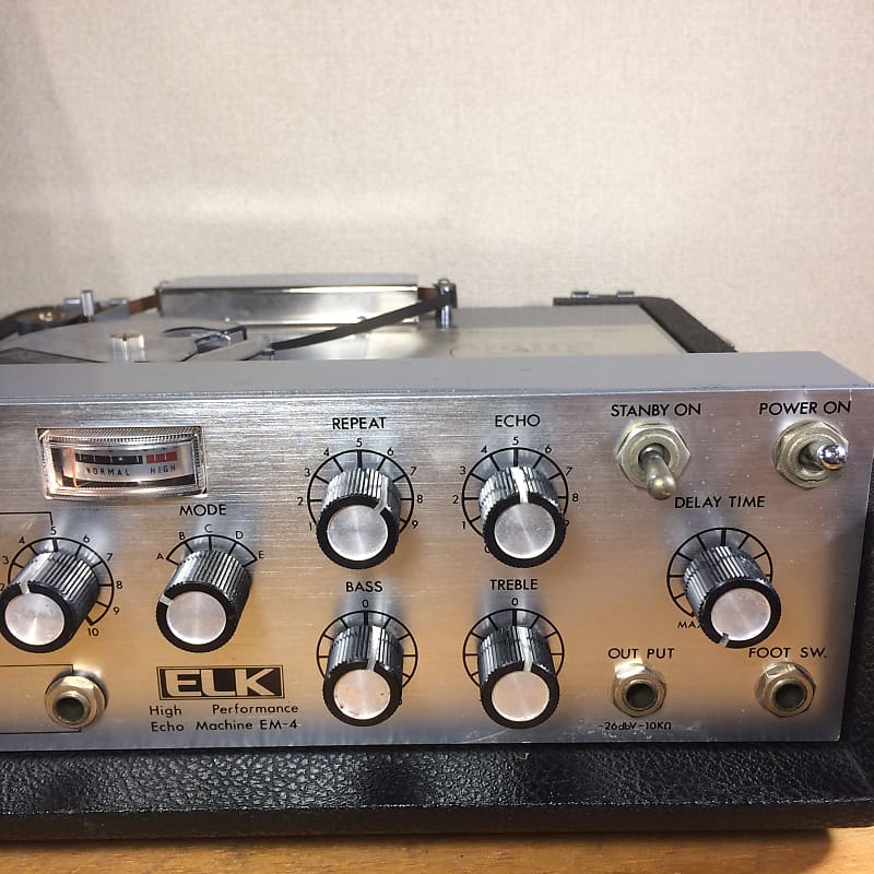 ELK EM-4 Professional ECHO machine , 1970s made in Japan vintage  goodness-great echos - cool AF