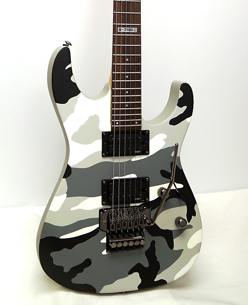 ESP LTD M 200UC Urban Camo Electric Guitar