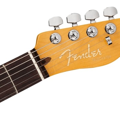 Fender American Ultra Telecaster Electric Guitar. Rosewood FB, Arctic Pearl image 6