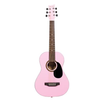 Beaver Creek 401 Series Acoustic Guitar 1/2 Size Pink w/Bag BCTD401PK for sale