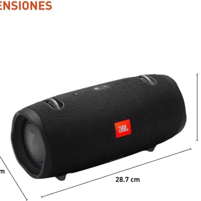 JBL Xtreme 2 Portable Waterproof Wireless Bluetooth Speaker - Black image 8