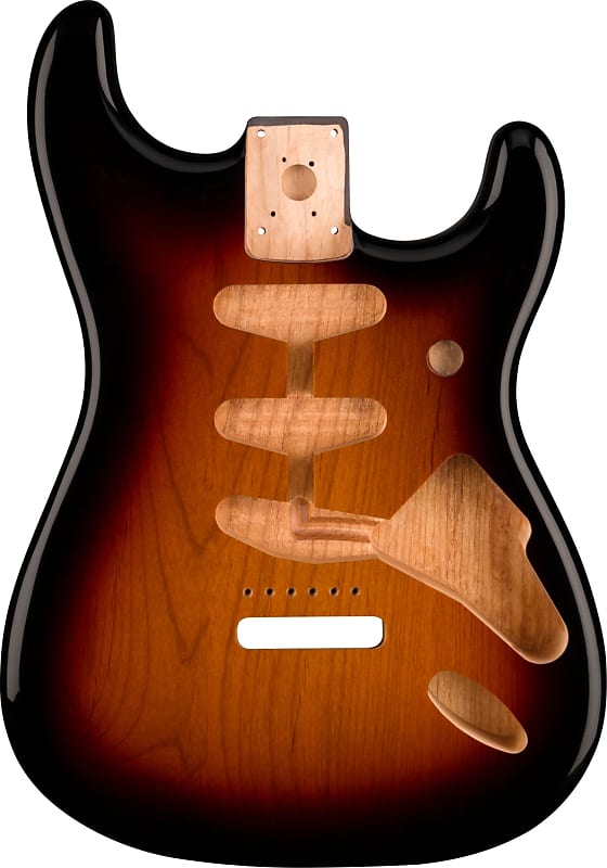 Fender Classic Series 60's Stratocaster SSS Alder Body, Vintage Mount, Sunburst image 1