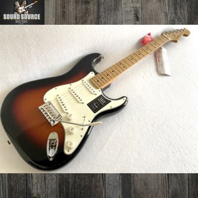 Fender Limited Edition Player Series Stratocaster, Roasted Maple Neck 2023 - 3 Tone Sunburst image 2