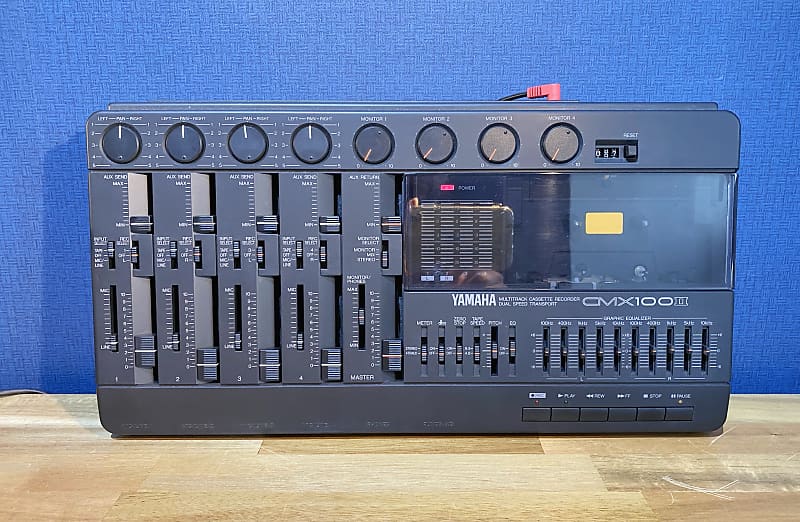 Yamaha 4-Track Cassette Tape Recorder CMX-100 II 80s MTR