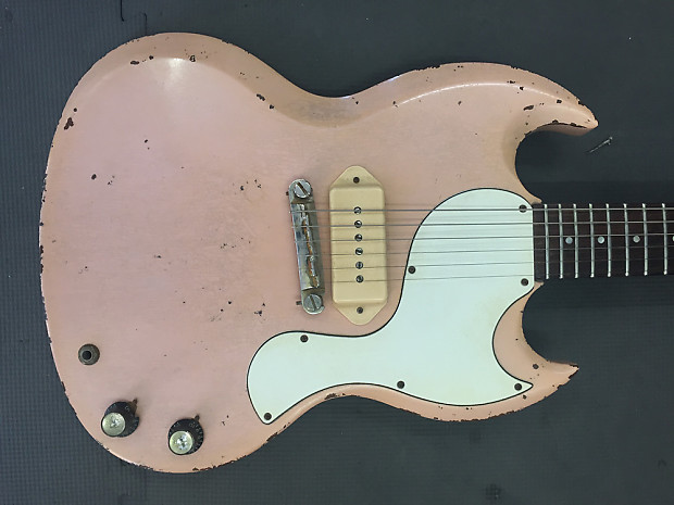 Gibson SG Junior 1996 Shell Pink Relic