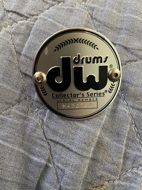 DW Collectors drum badge Tom bass badges Reverb