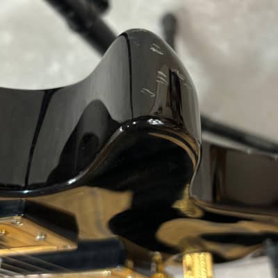 Edwards by ESP Hellion E-U-HL2 guitar in transparent black finish image 2