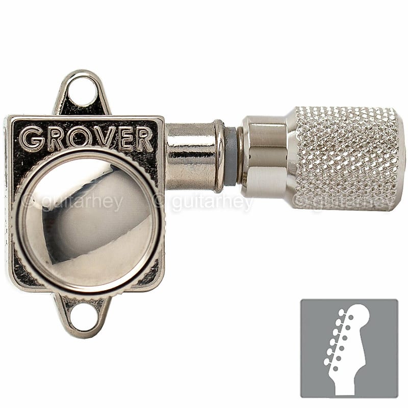 NEW Grover 505F Rotomatic Locking Tuners Vintage 6 Inline Reverb UK