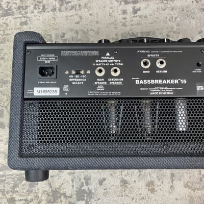 Fender Bassbreaker 15 Tube Amp Head image 5