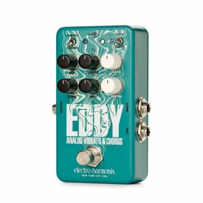 Electro Harmonix Eddy Analogue Vibrato & Chorus Effects Pedal for sale