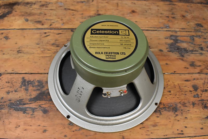 Celestion g12h sales 75 greenback