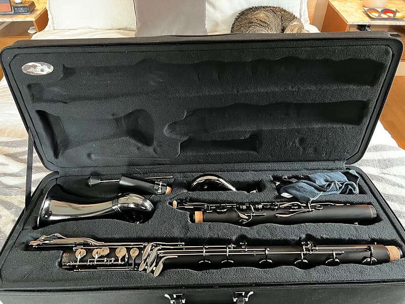 Kessler and Sons Midnight Model Low C Bass Clarinet Reverb