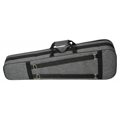 GEWA PURE Sport Style Dart Shaped Violin Case, Sport Grey, 4/4 image 3
