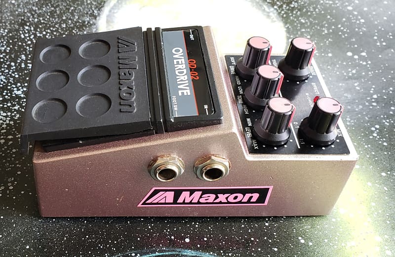 Vintage Maxon OD-02 Overdrive, 1980s, Made In Japan, FREE N