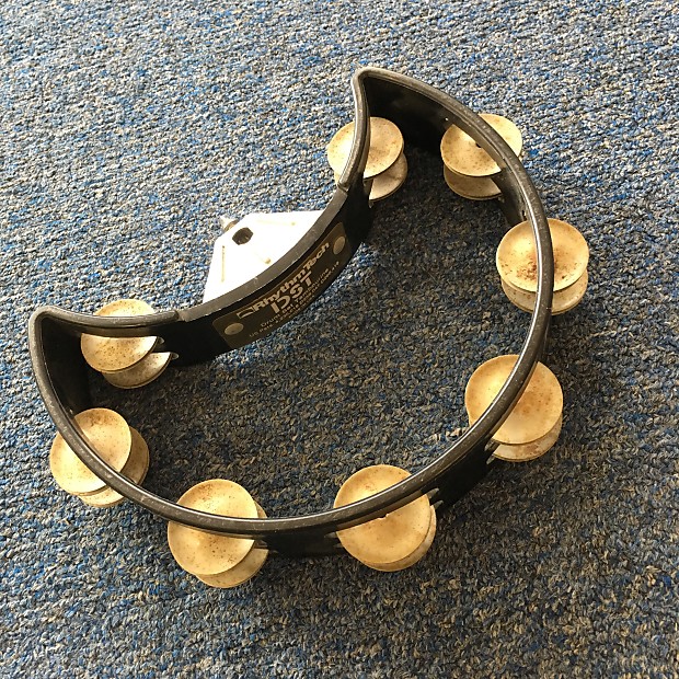 Rhythm Tech DST Drum Set Tambourine Black Reverb