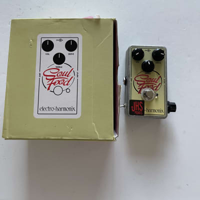 Electro Harmonix Soul Food Overdrive JHS Meat & 3 Mod EHX Guitar Effect Pedal for sale