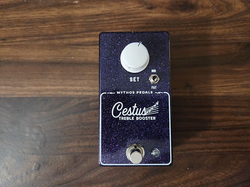 Mythos Pedals Cestus Treble Booster 2023 - Purple Sparkle | Reverb