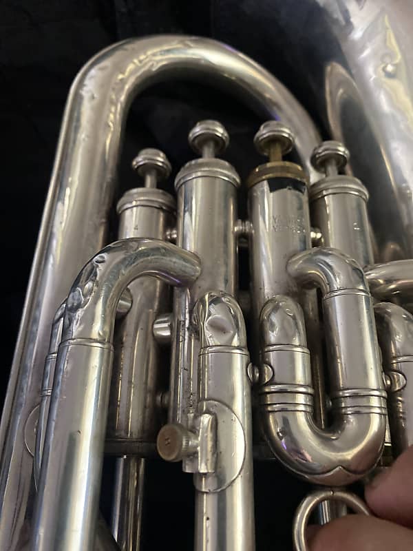 Yamaha YEP-321S Intermediate 4-Valve Euphonium 2010s - Silver-Plated image 1
