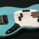 Fender JMJ Road Worn Mustang Bass - Rosewood Fingerboard - Faded Daphne Blue 213